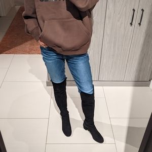 Stuart Weitzman Black Over The Knee Boots